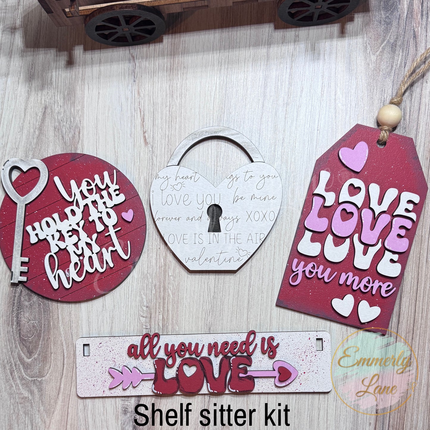 All you need is LOVE Shelf Sitter Kit