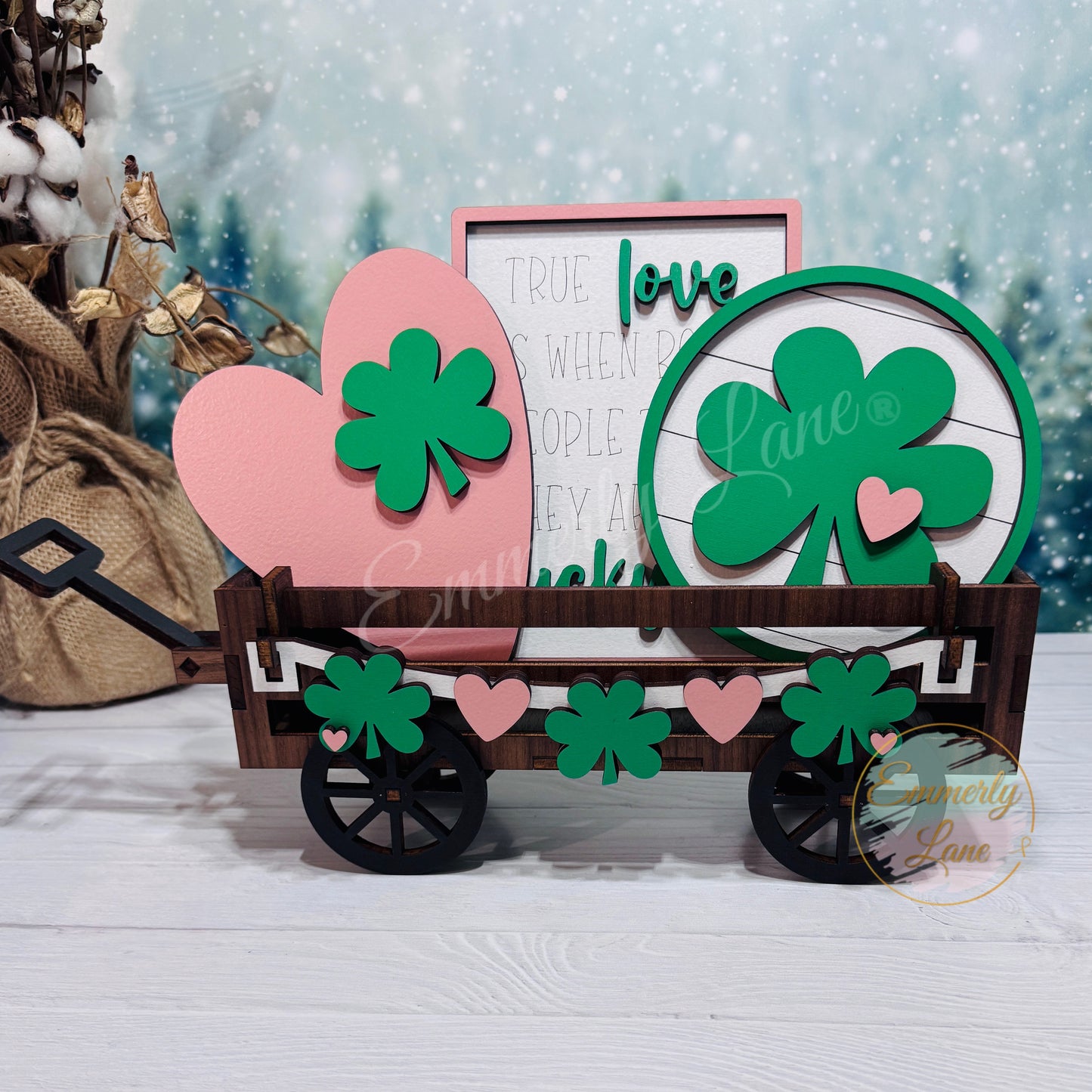 Lucky to be Loved St. Patrick's Day Shelf Sitter Kit-2025