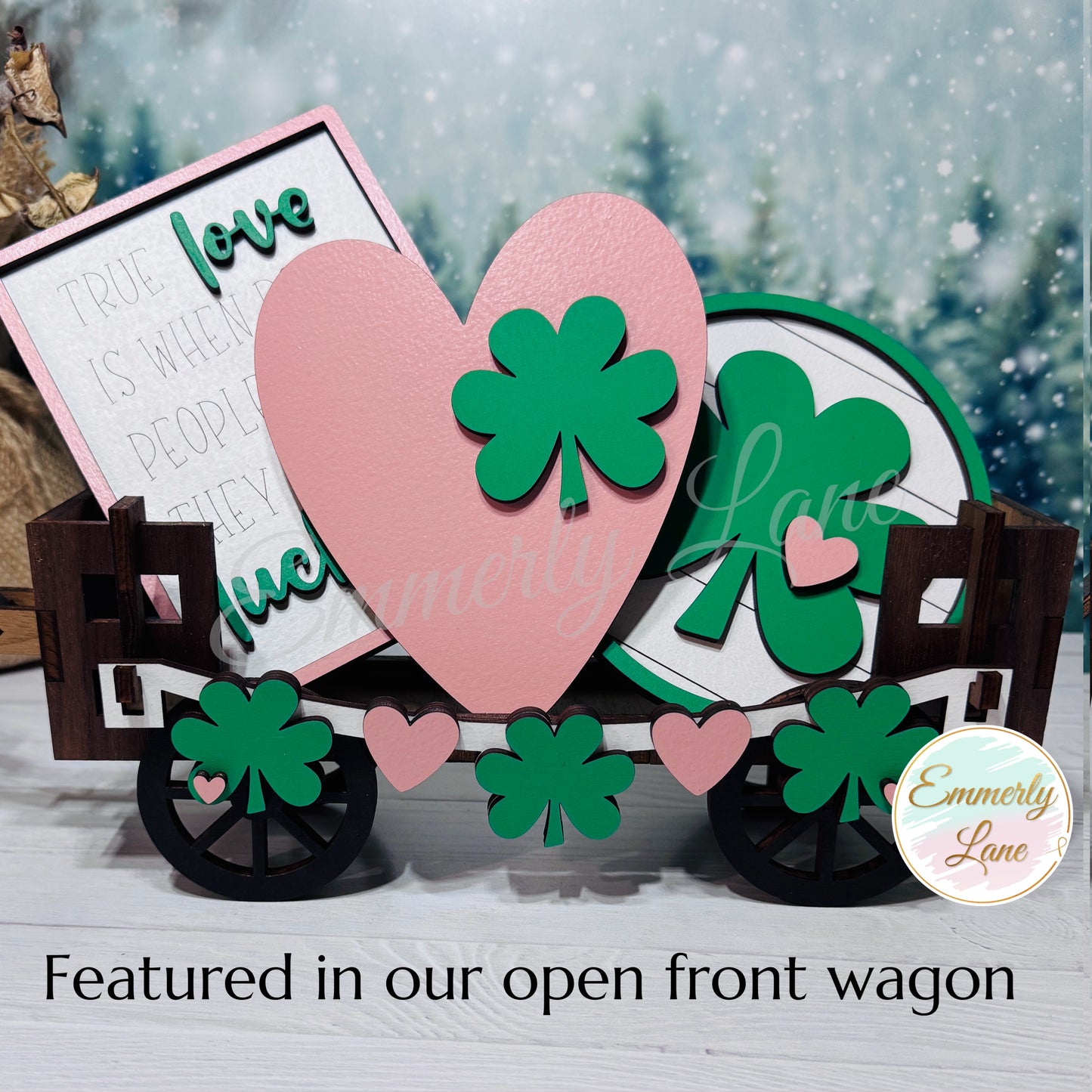 Lucky to be Loved St. Patrick's Day Shelf Sitter Kit-2025