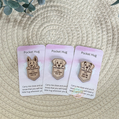 Little Pocket Hug Tokens- Dog Edition