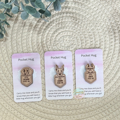 Little Pocket Hug Tokens- Dog Edition