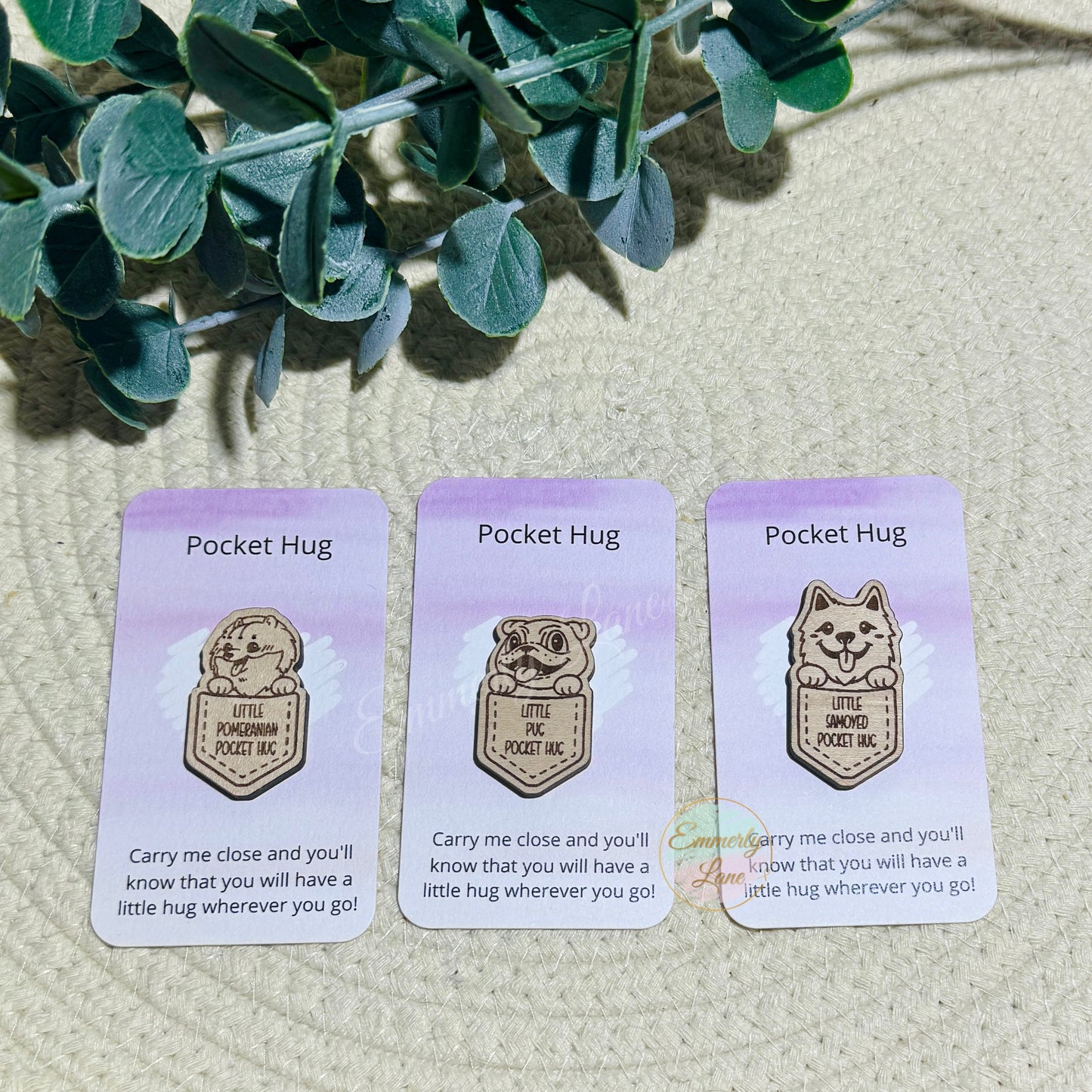 Little Pocket Hug Tokens- Dog Edition