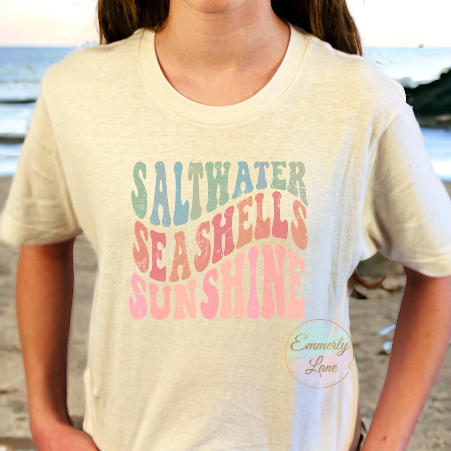 Saltwater Seashells Sunshine Tee