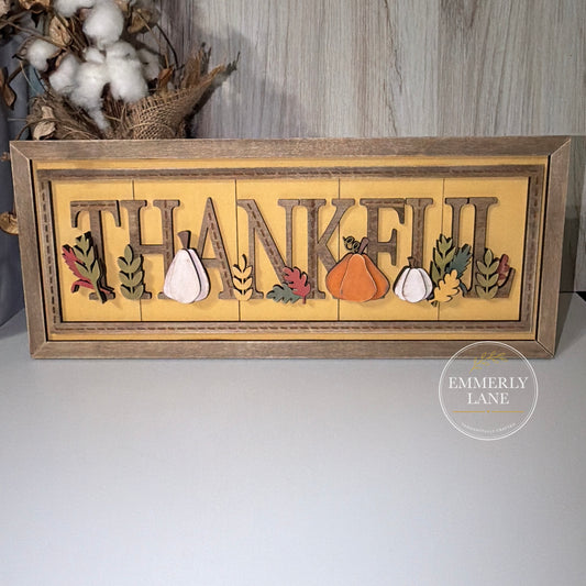 Thankful Fall Sign