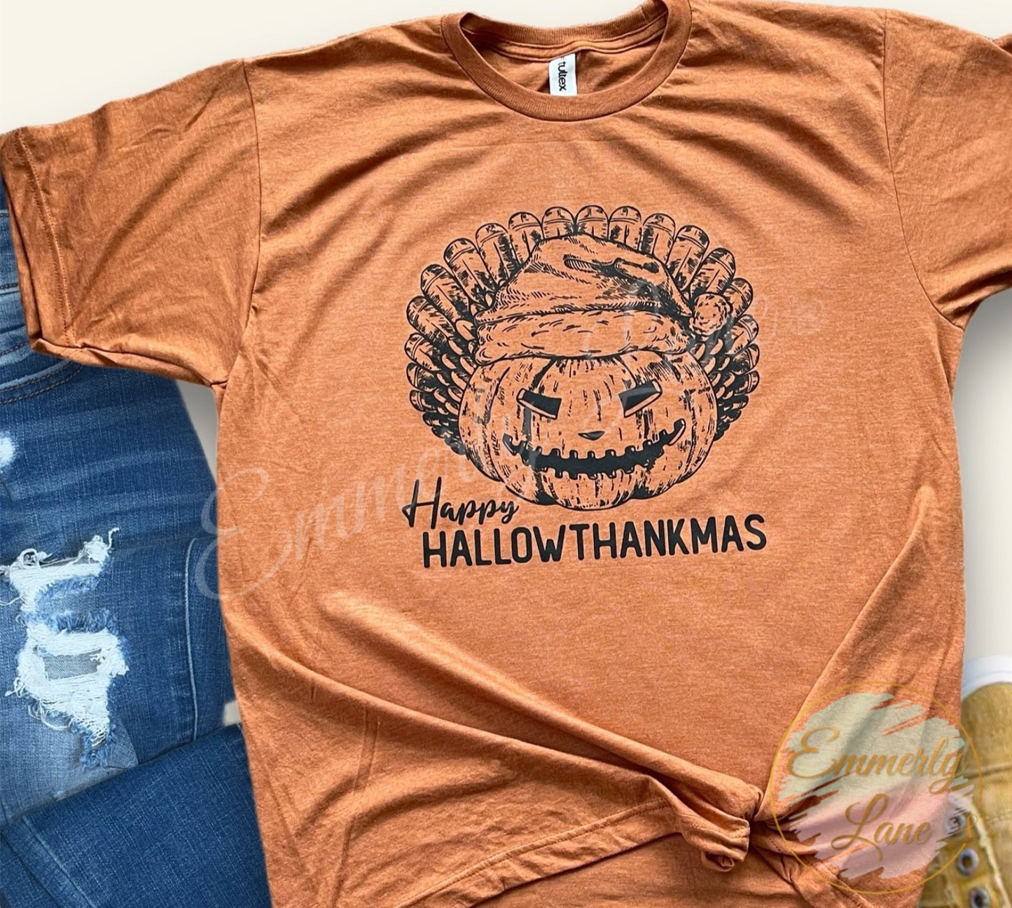 Happy Hallowthankmas Tee