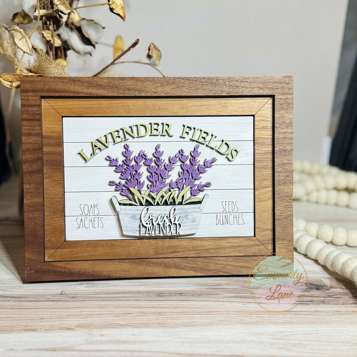 Lavender Fields Insert