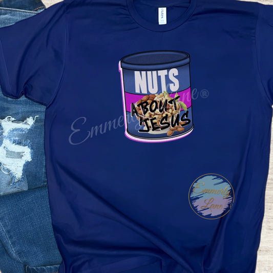 Nuts about Jesus Tee