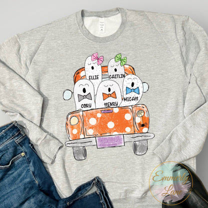 Loads of Ghosts Custom Truck Shirt || Halloween Shirt