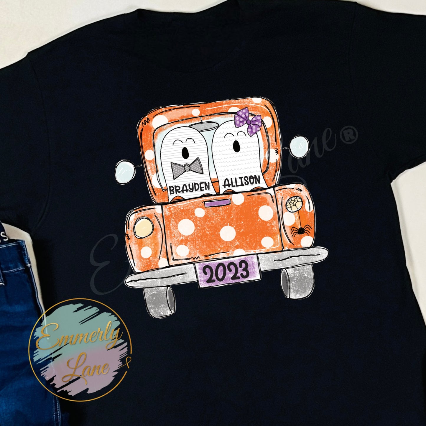 Loads of Ghosts Custom Truck Shirt || Halloween Shirt