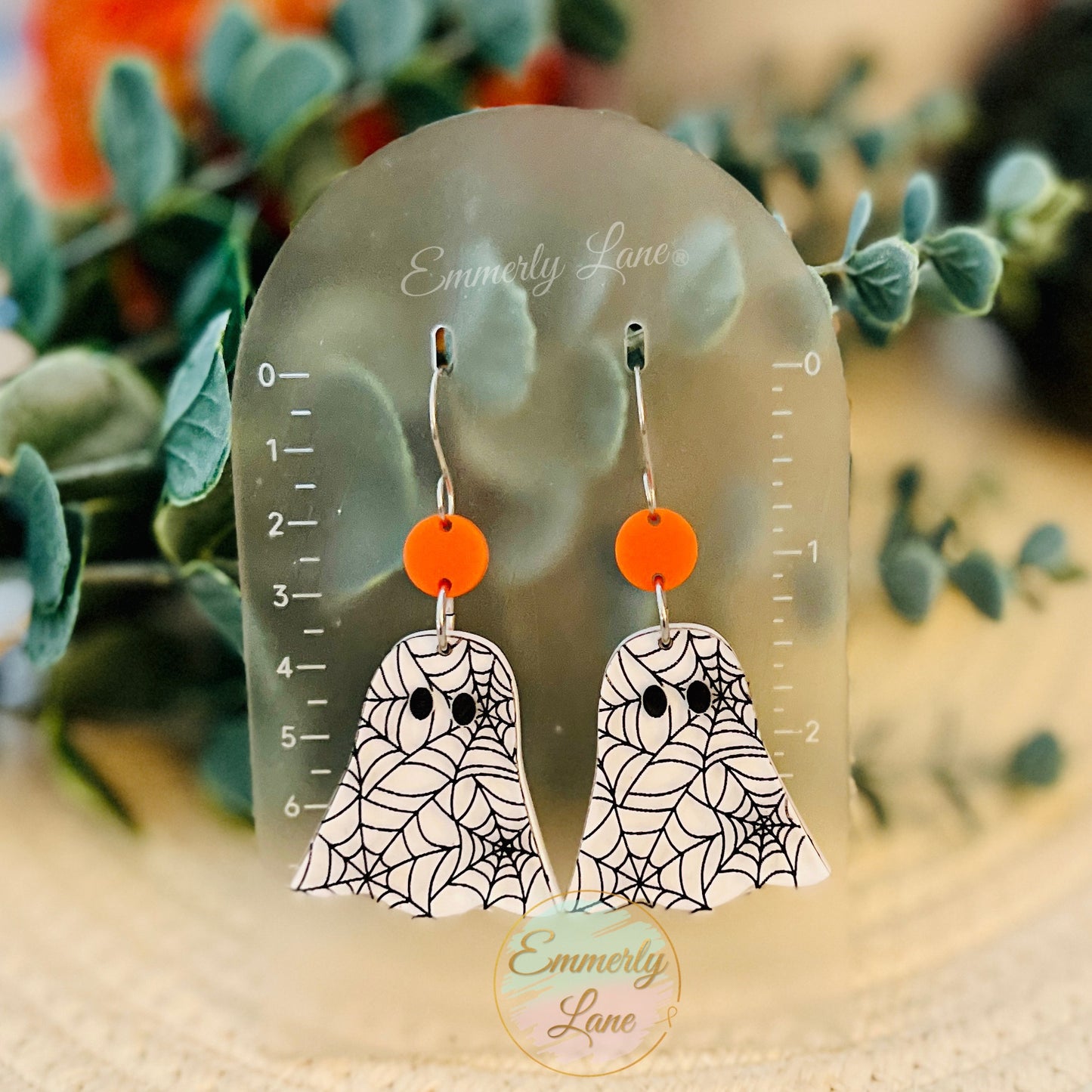 Ghost Dangle Earrings