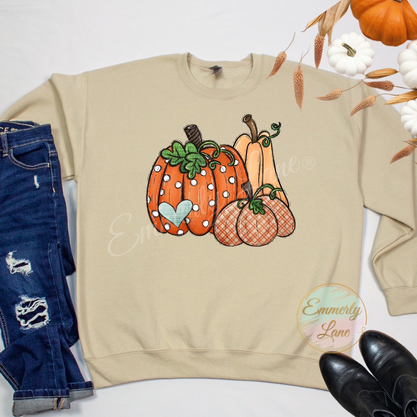 Fall Trio Pumpkins Shirt