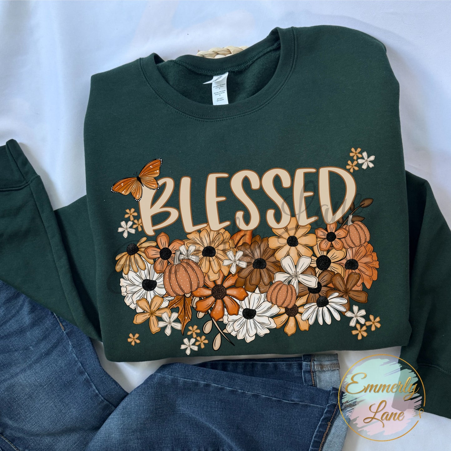 Blessed Fall Floral Shirt