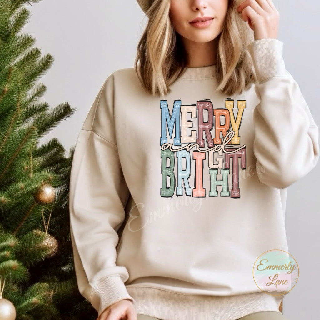 Merry & Bright Sweatshirt