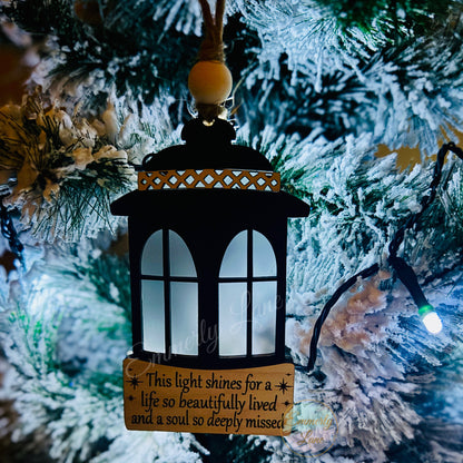 Lantern Memorial Ornament