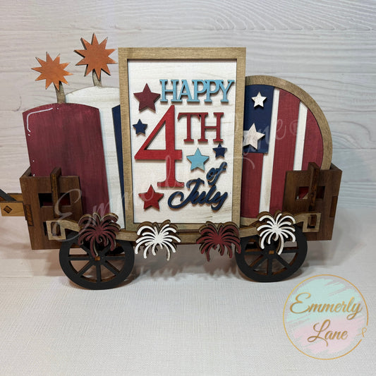 Happy 4th of July Shelf Sitter Kit- preorder closes April 30.