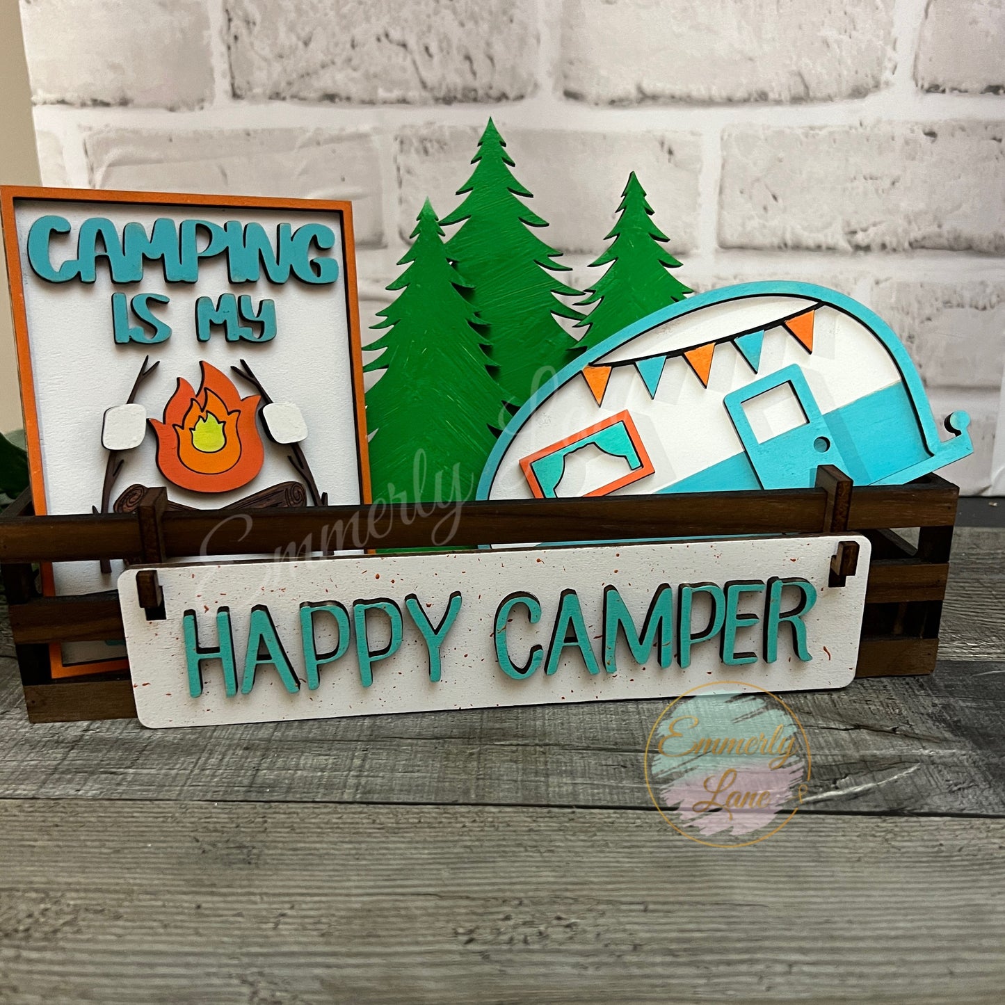 Happy Camper Shelf Sitter Kit