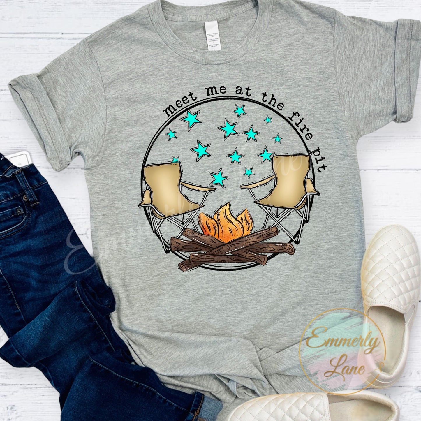 Meet me at the Firepit Tee