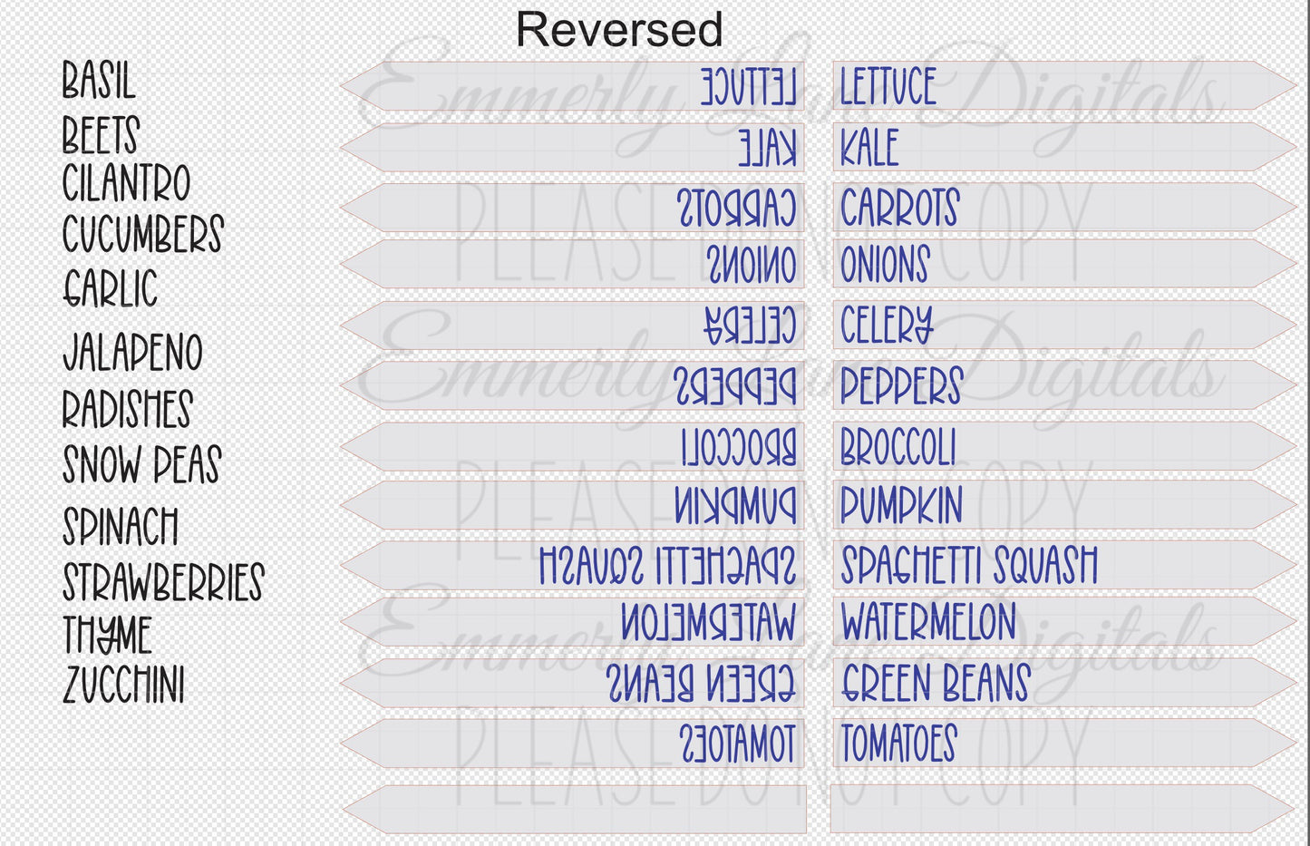 Digital Plant Markers SVG