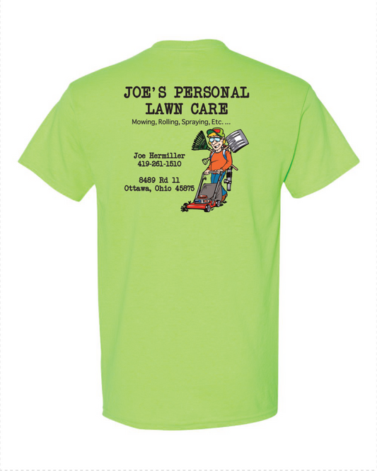 Joe's Personal's Lawn Care Tee