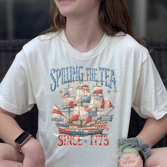 Spilling the Tea Tee