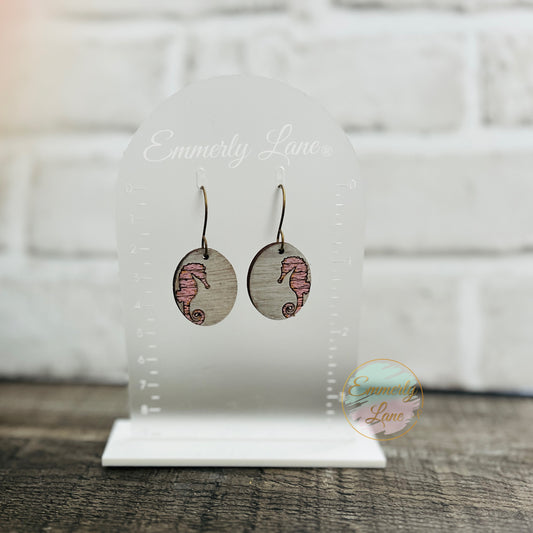 Beach themed Earrings- Seahorse