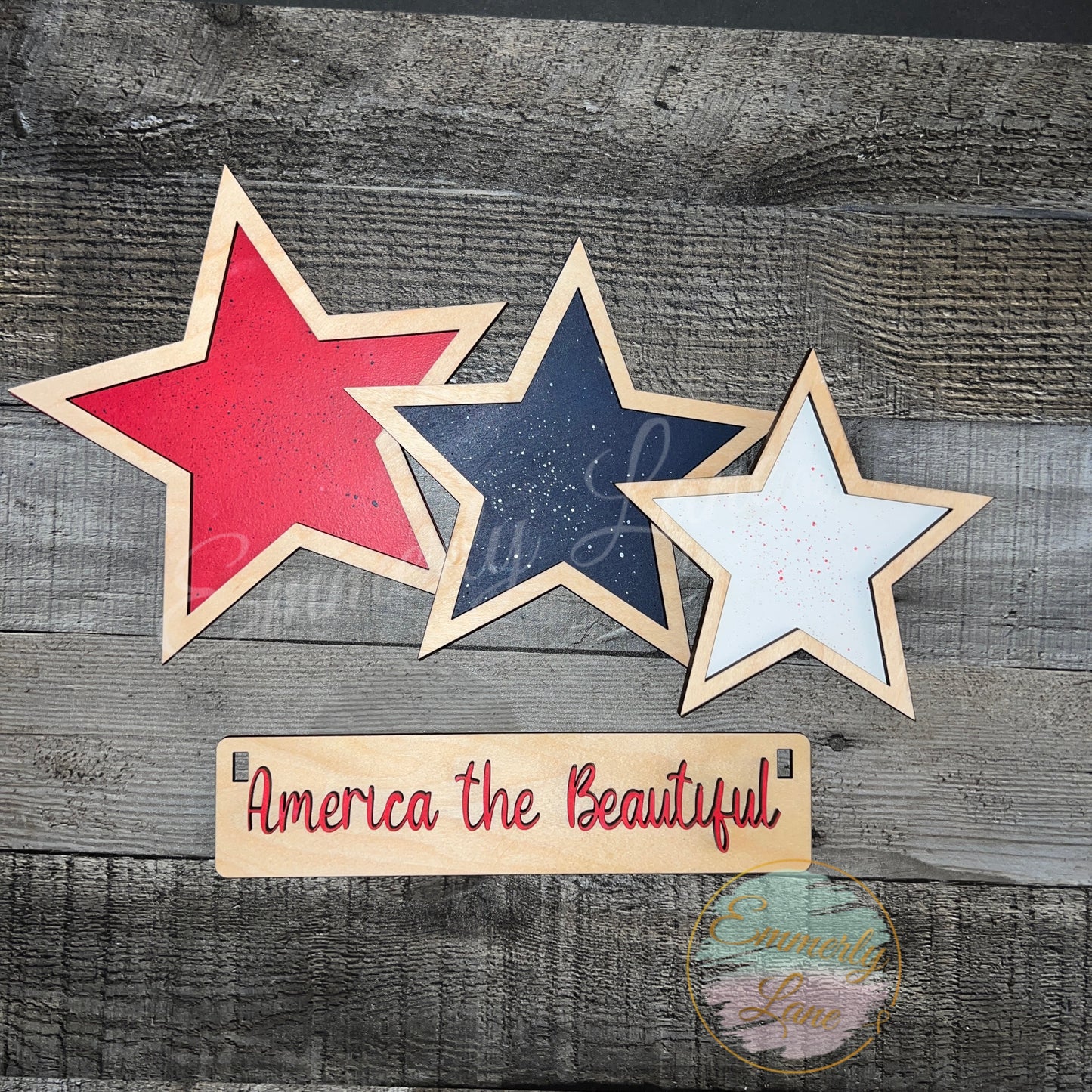 America the Beautiful Shelf Sitter Kit