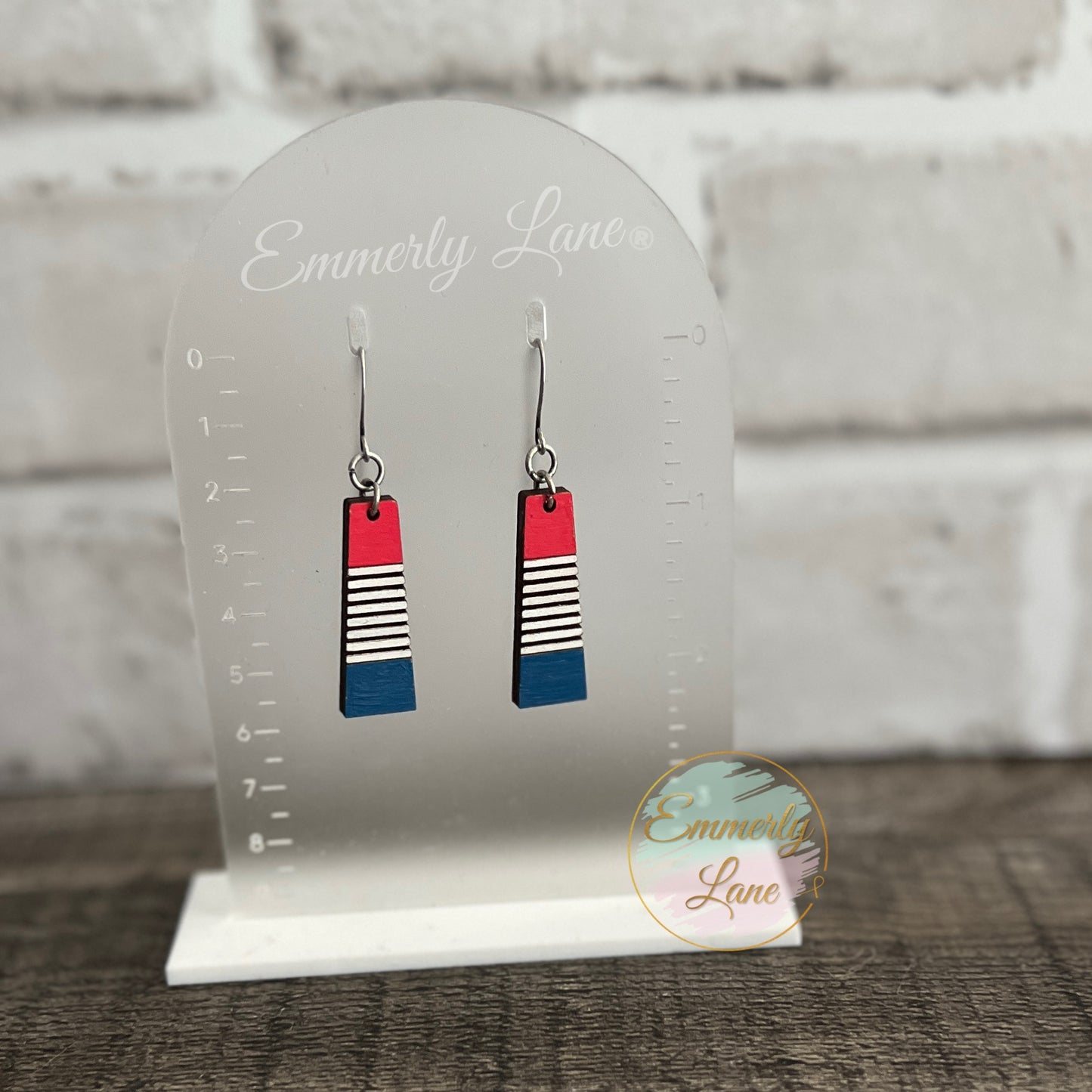 Red White & Blue Earrings