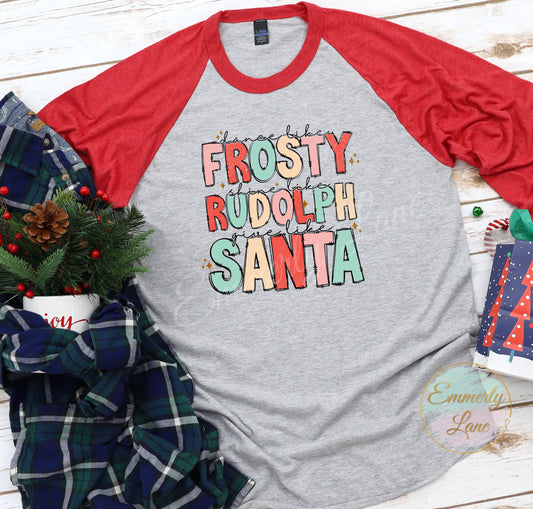 Dance Rudolph Santa Christmas Shirt