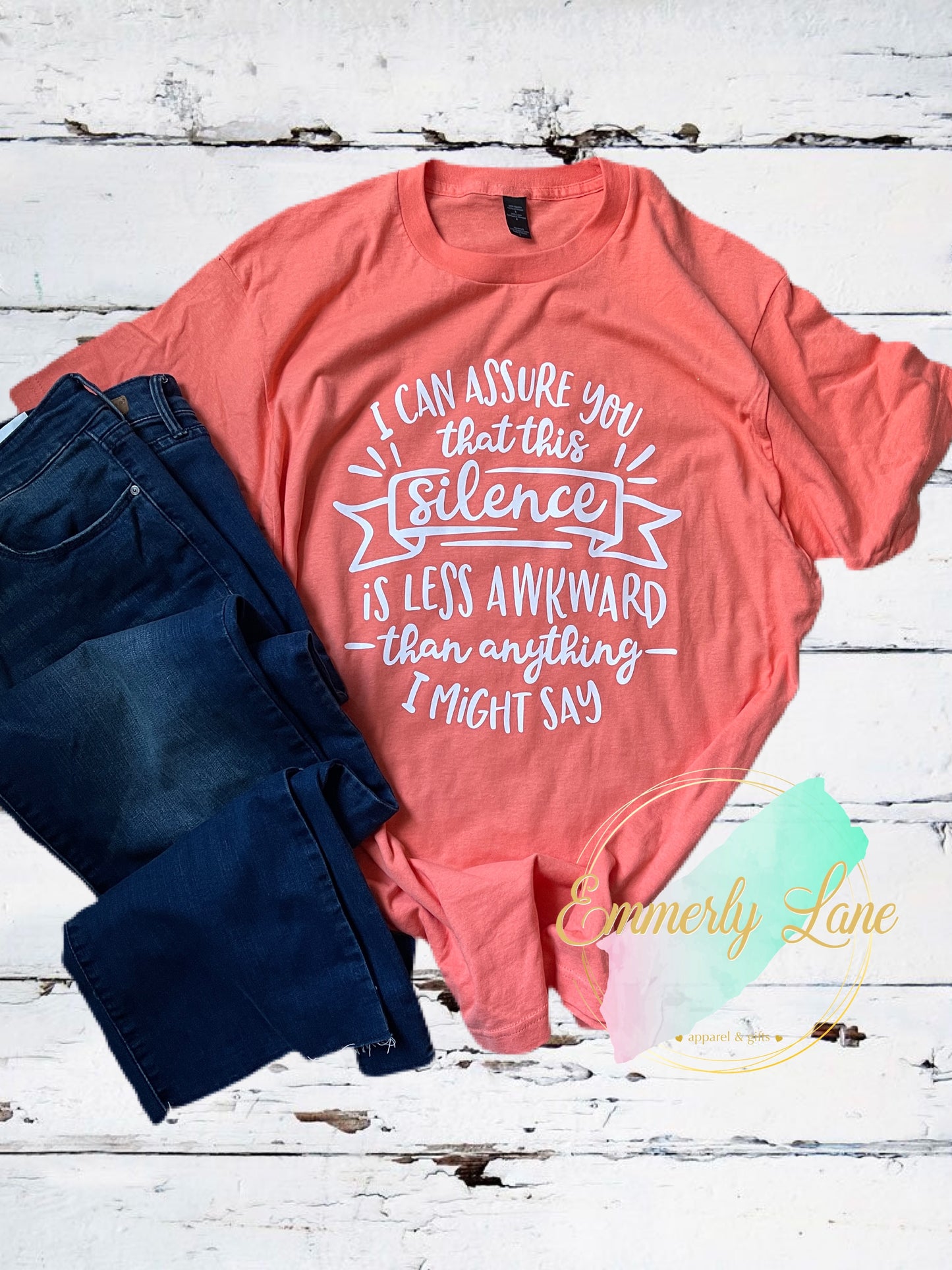 I can assure you that this silence is less awkward Tee