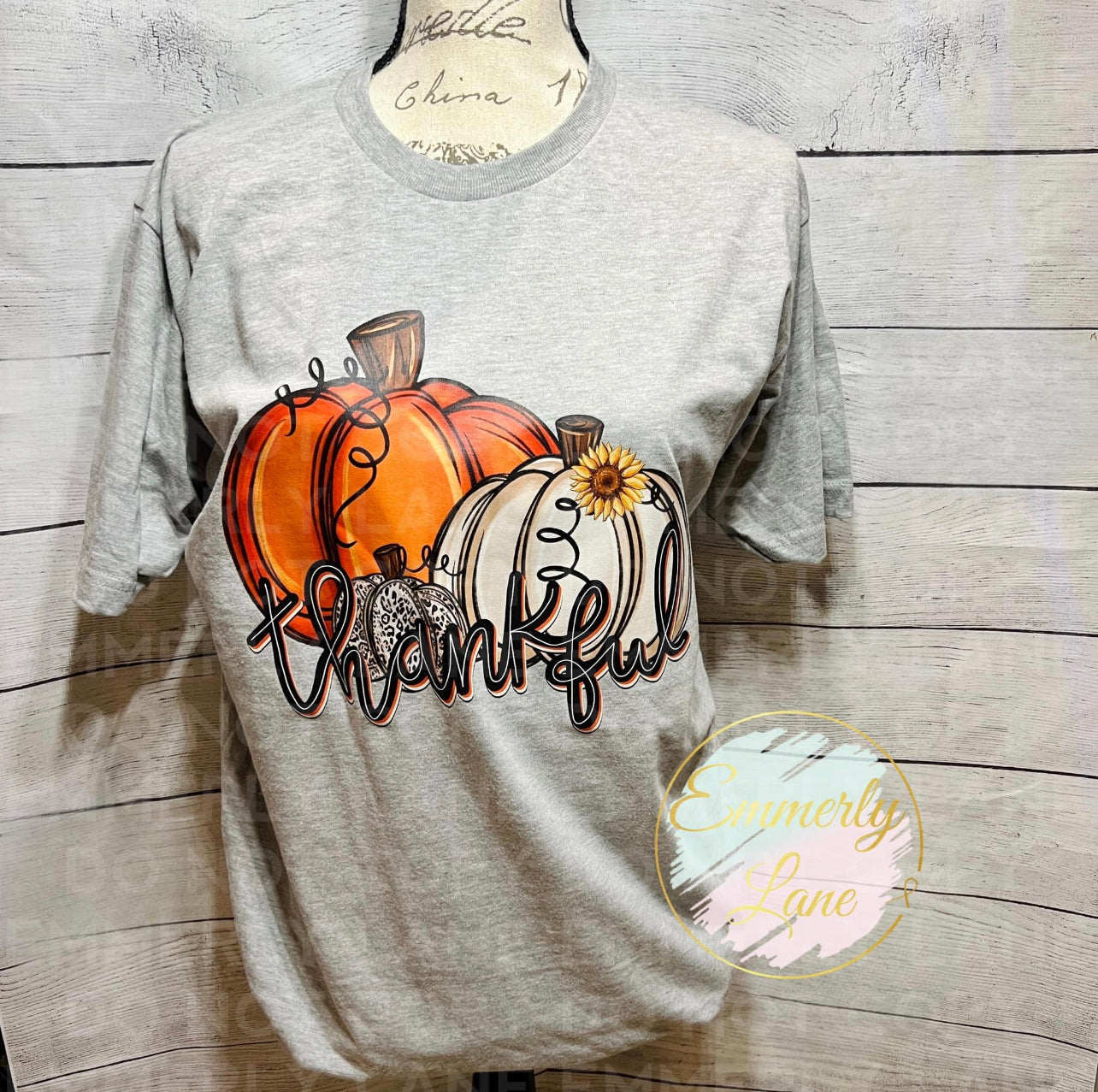 Thankful Trio Pumpkins Tee