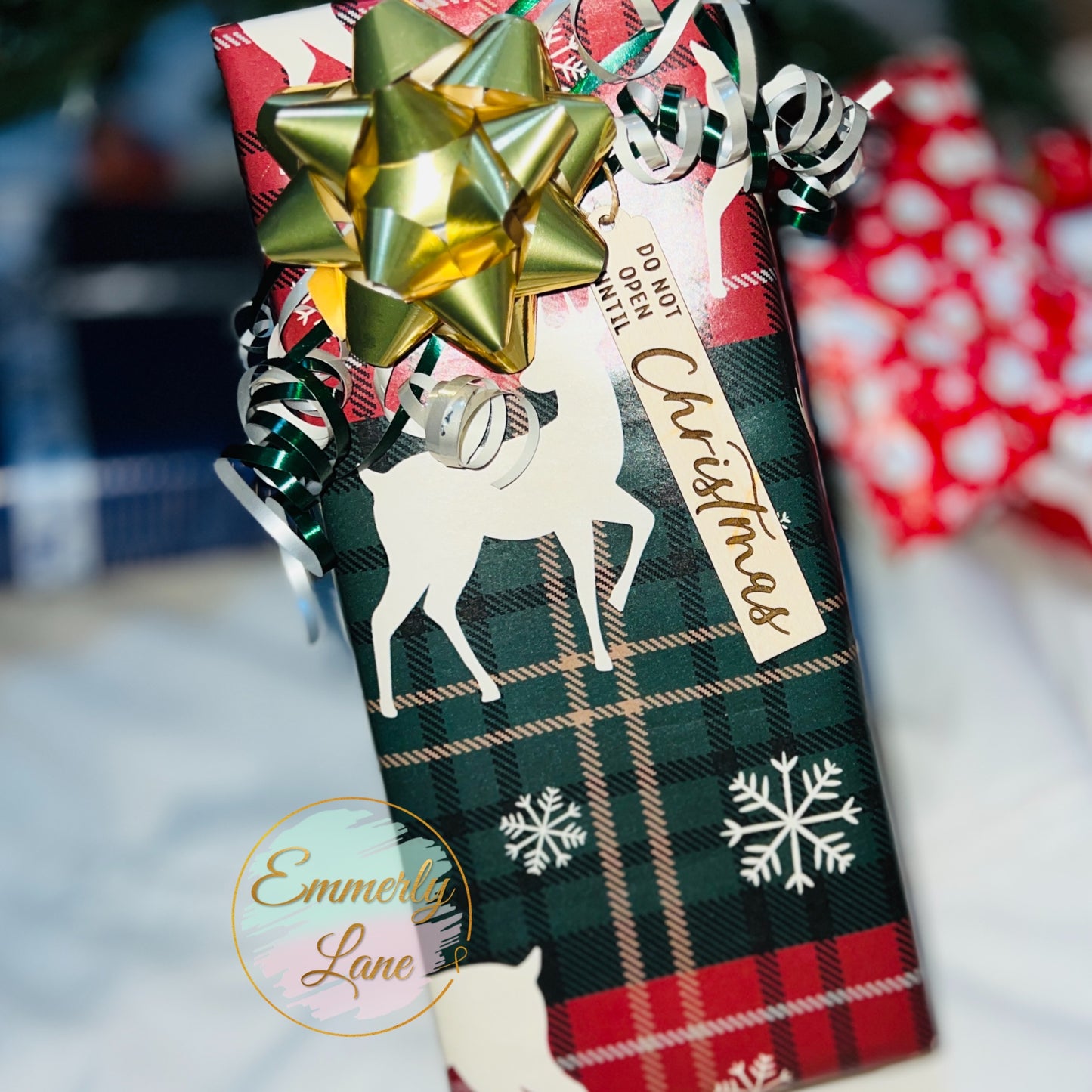 Skinny Christmas Gift Tags