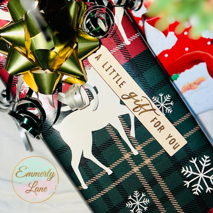 Skinny Christmas Gift Tags