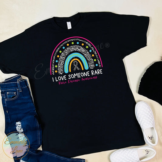 I Love Someone Rare Disease Awareness Tee