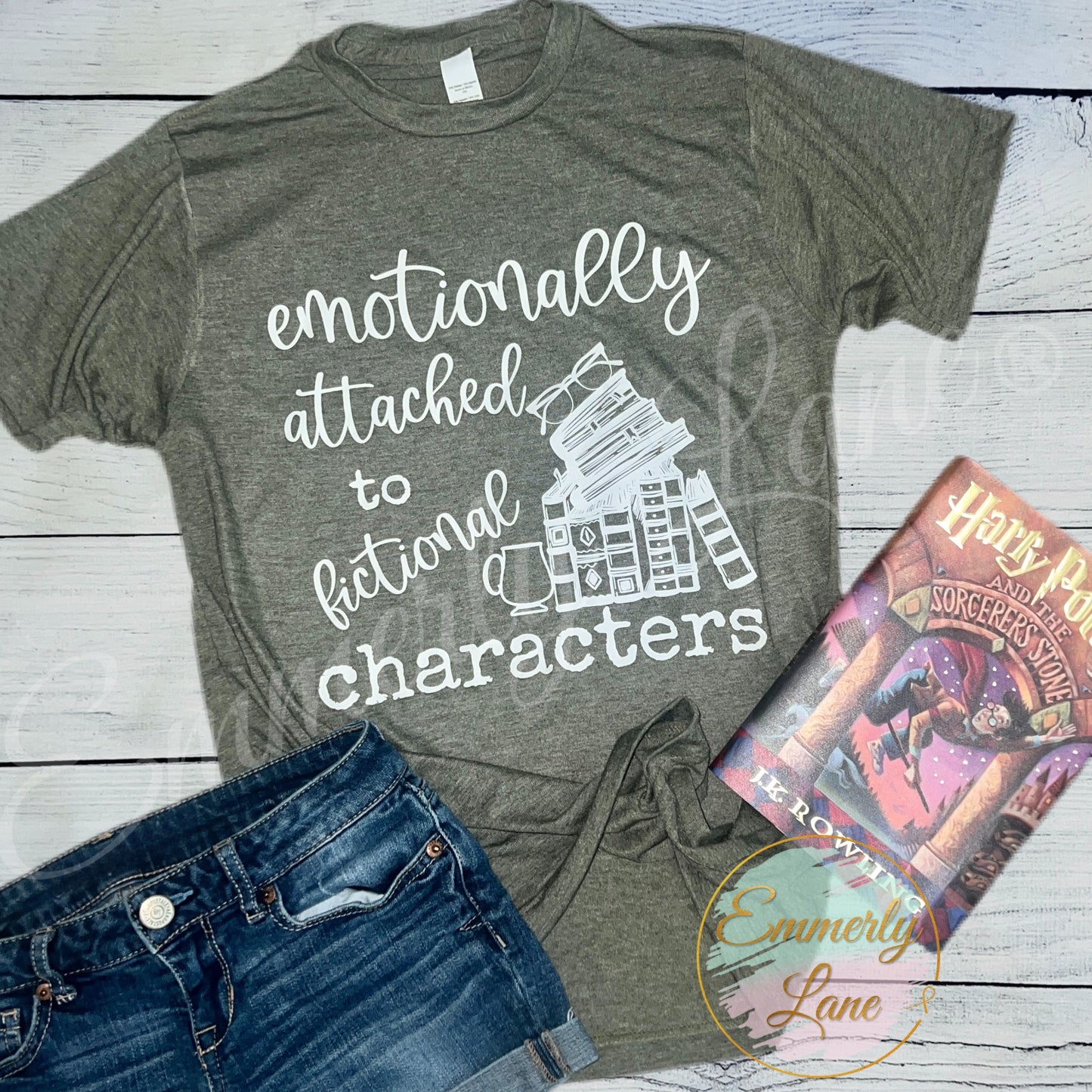 Emotionally attached to fictional characters Tee