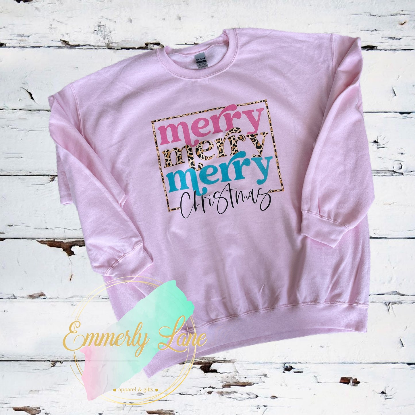 Merry Merry Merry Christmas Sweatshirt