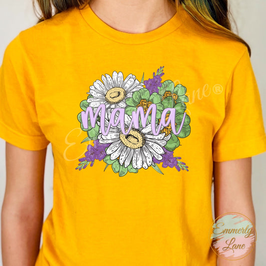 Mama Floral Tee