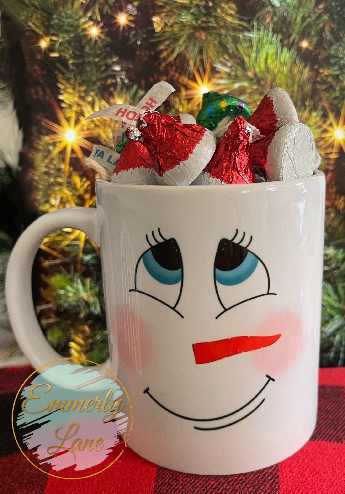 Cheery Snowman 11oz Ceramic Mug