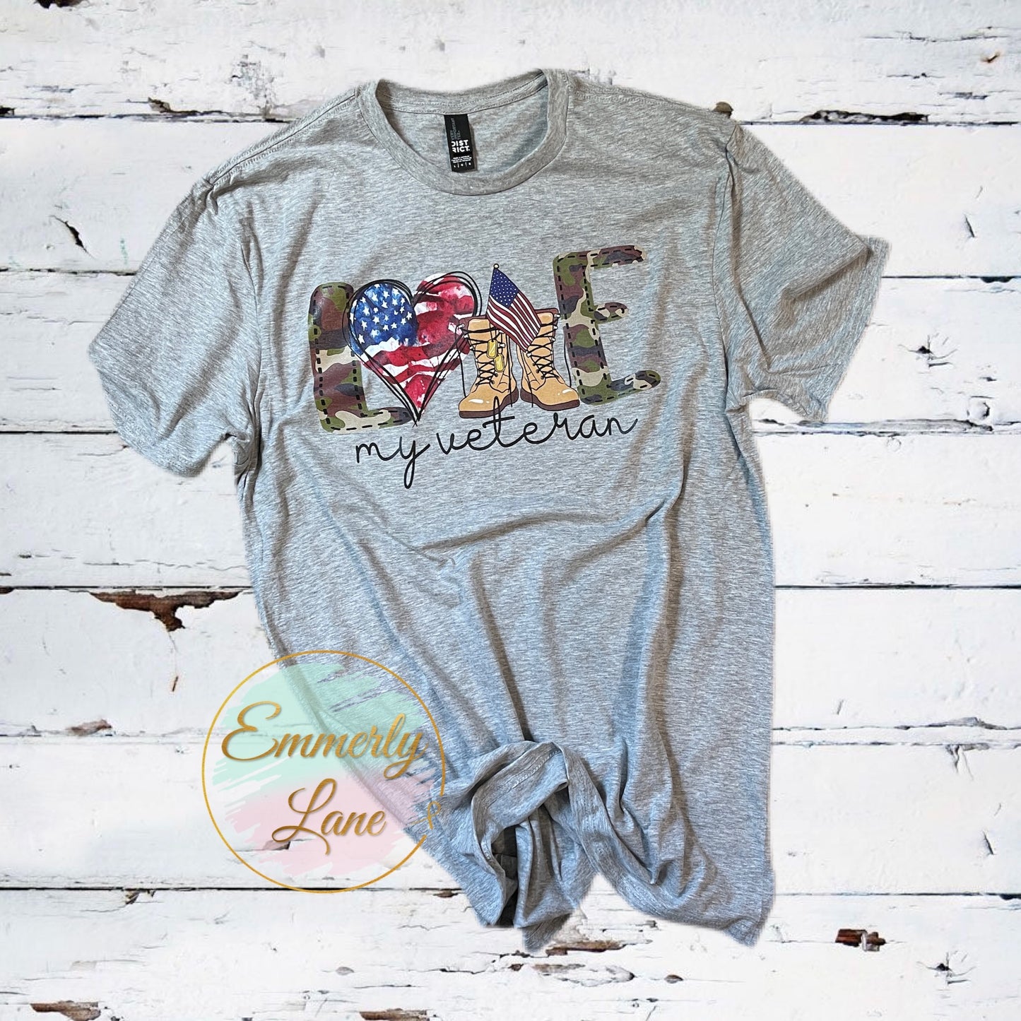 Love my Soldier/Veteran Tee