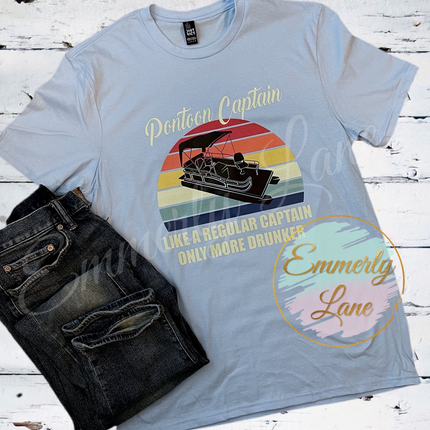 Pontoon Captain Tee