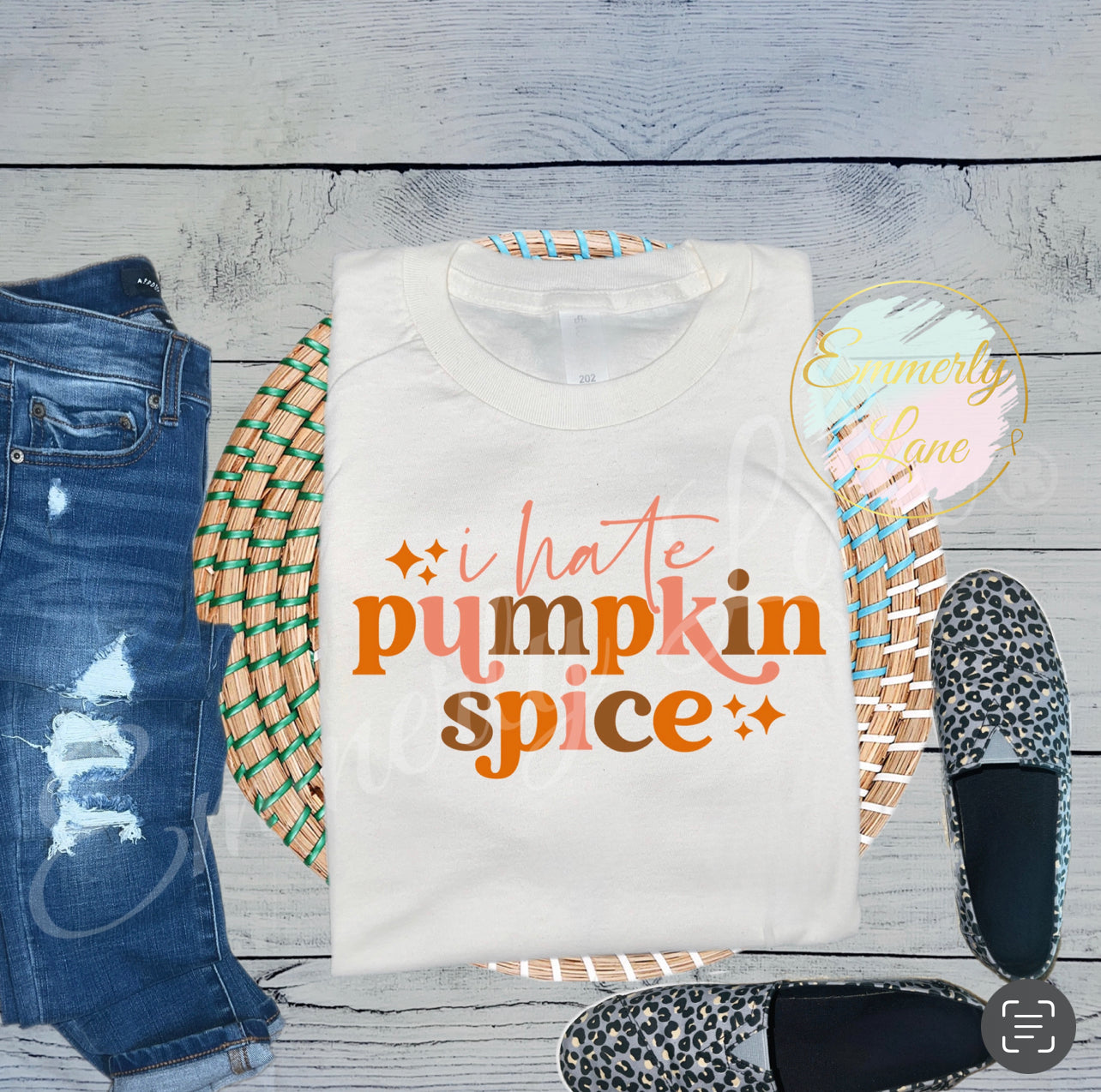 I hate pumpkin spice Tee