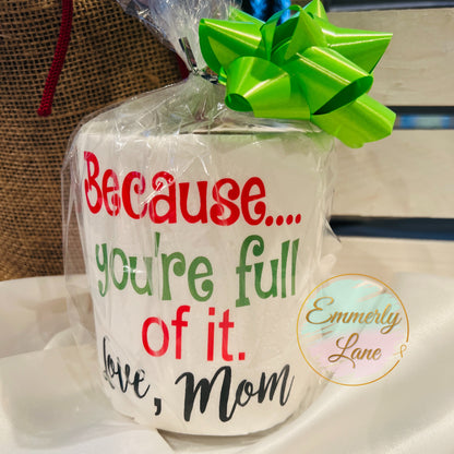 Christmas Toilet Paper Gag Gifts – Traffic Lane Boutique