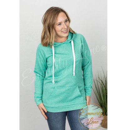 Mint Splash of Sparkle Pullover Hoodie