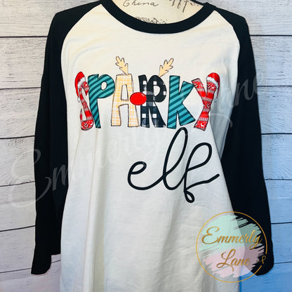 Personalized Elf Raglan kit he