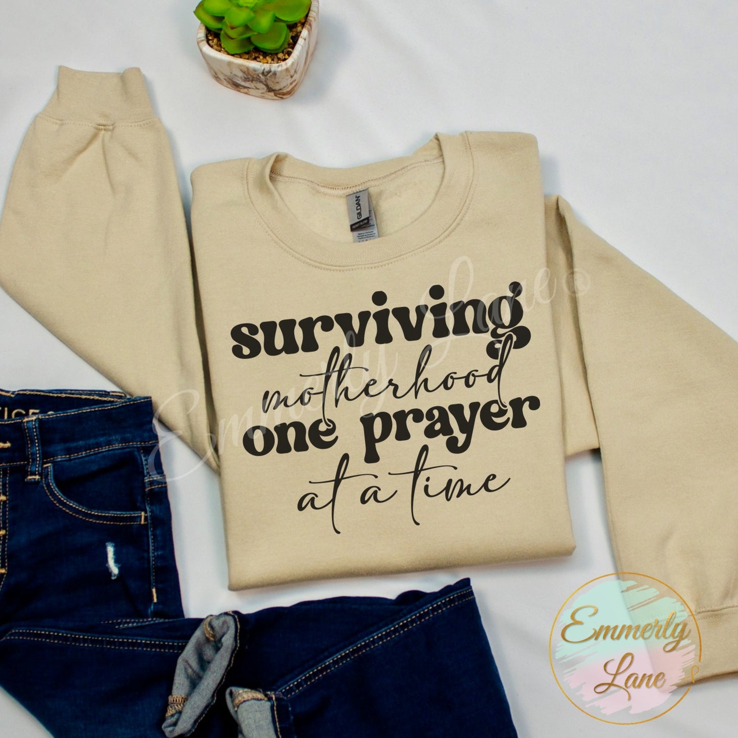 Surviving motherhood one prayer at a time Shirt