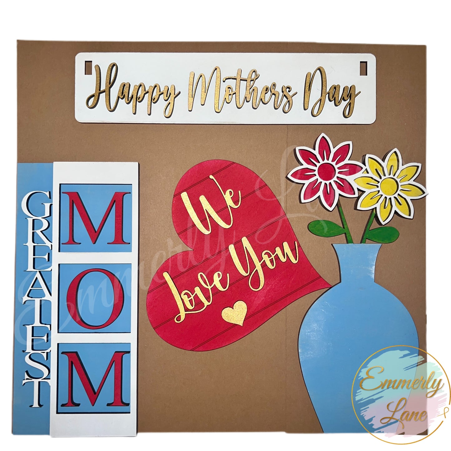 Happy Mother's Day Kit for our interchangeable shelf sitters