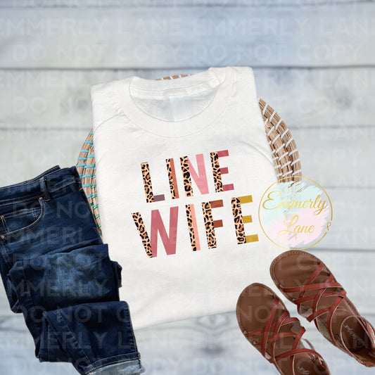 Line Wife Tee