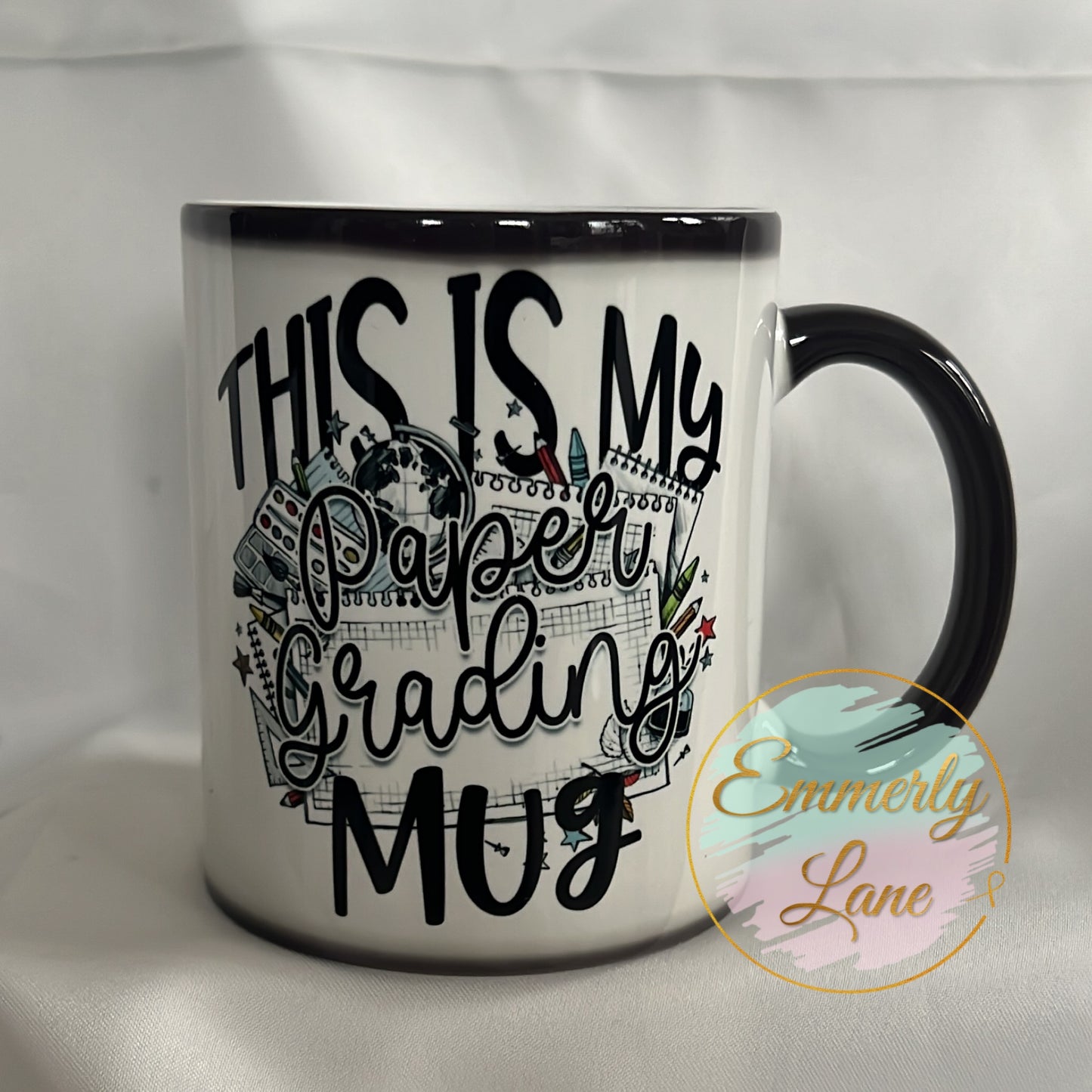 This is my paper grading Mug  11oz Ceramic Color Changing Mug