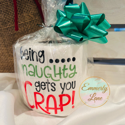 Christmas Gag Gift Toilet Paper