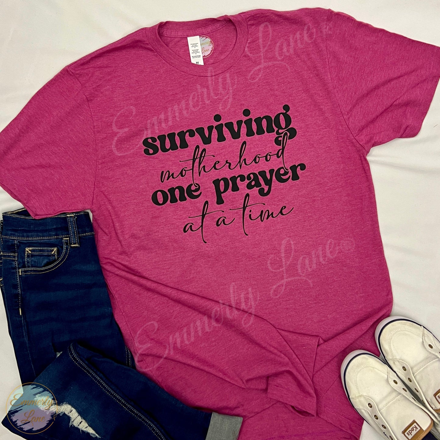 Surviving motherhood one prayer at a time Shirt