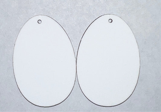 Blank Unisub Oval Earring Blanks